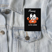 De Crabtastic Cutie. Button (Insitu)