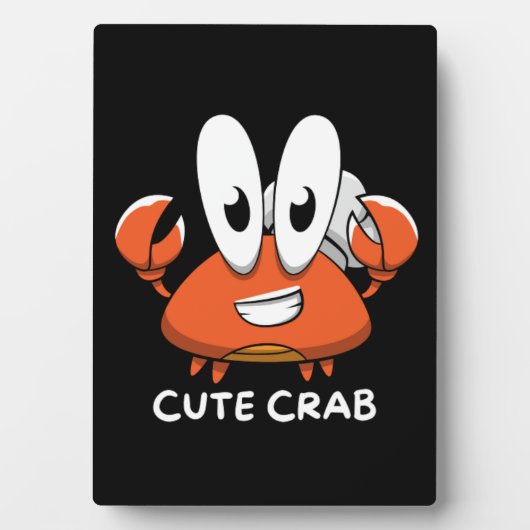 De Crabtastic Cutie Fotoplaat (voorkant)