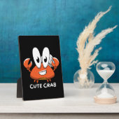 De Crabtastic Cutie Fotoplaat (Zijkant)