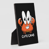 De Crabtastic Cutie Fotoplaat (Zijkant)