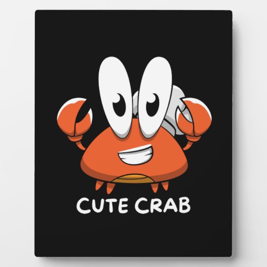 De Crabtastic Cutie Fotoplaat (Voorkant)