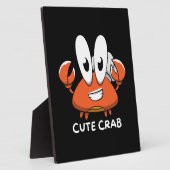 De Crabtastic Cutie Fotoplaat (Zijkant)