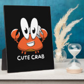 De Crabtastic Cutie Fotoplaat (Zijkant)