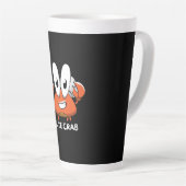 De Crabtastic Cutie Latte Mok (Rechterhoek)