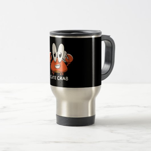 De Crabtastic Cutie. Reisbeker (Voorkant rechts)
