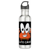 De Crabtastic Cutie Waterfles (Voorkant)