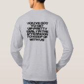 De Crack van Noon Club Long Sleeve T-Shirt (Achterkant)