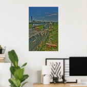 De Crag Eyrie Wall Poster (Thuiskantoor)