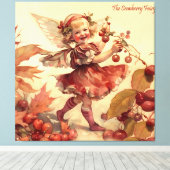 De Cranberrry Fee Canvas Afdruk (Insitu (Houten vloer))