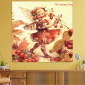 De Cranberrry Fee Canvas Afdruk (Insitu (Woonkamer))