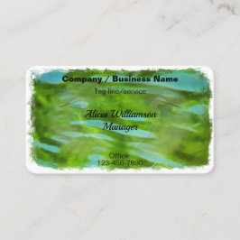 De Crane Reflections 0335 Visitekaartje