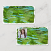 De Crane Reflections 0335 Visitekaartje (Voorkant / Achterkant)