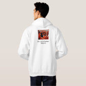 De Crazy Techno Lover Hoodie (Achterkant volledig)