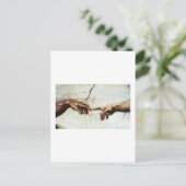 De creatie briefkaart (Staand voorkant)