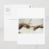 De creatie briefkaart (Voorkant / Achterkant)