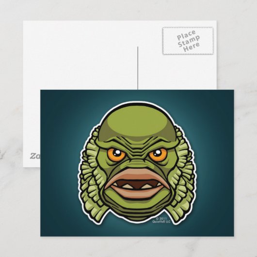 De creatie briefkaart (Voorkant / Achterkant)