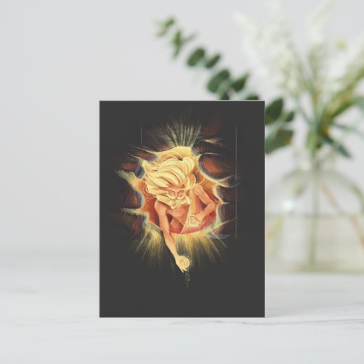 De creatie briefkaart (Staand voorkant)