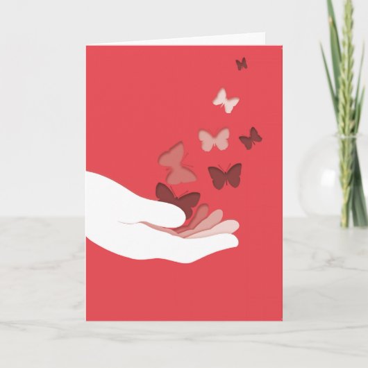 De creatie (rood) kaart (Voorkant)