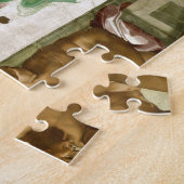 De creatie van Adam door Michelangelo Fine Art Legpuzzel (Zijkant)
