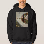 De creatie van Adam door Michelangelo Hoodie (Voorkant)