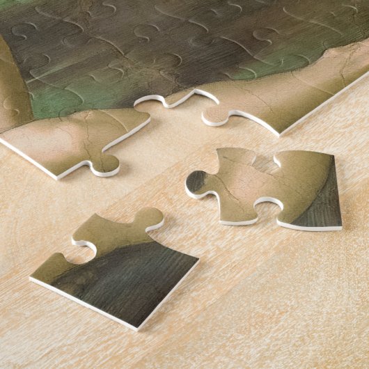 De creatie van Adam door Michelangelo Legpuzzel (Zijkant)