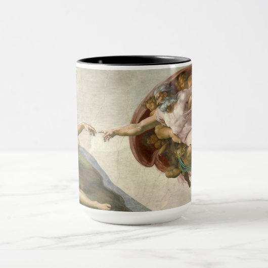 De creatie van Adam door Michelangelo Mok (Midden)