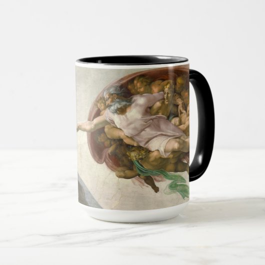 De creatie van Adam door Michelangelo Mok (Voorkant rechts)