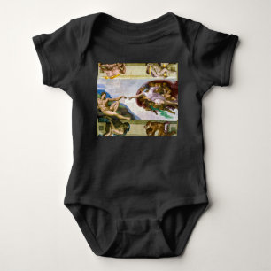 De creatie van Adam door Michelangelo Romper