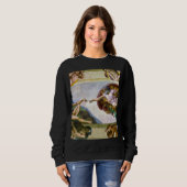 De creatie van Adam door Michelangelo Trui (Voorkant volledig)