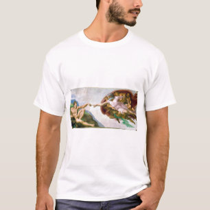 De creatie van Adam, Michelangelo, 1508-1512 T-shirt