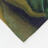 De creatie van Adam, Michelangelo Fleece Deken (Hoek)