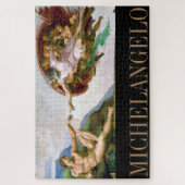 De creatie van Adam, Michelangelo Legpuzzel (Verticaal)