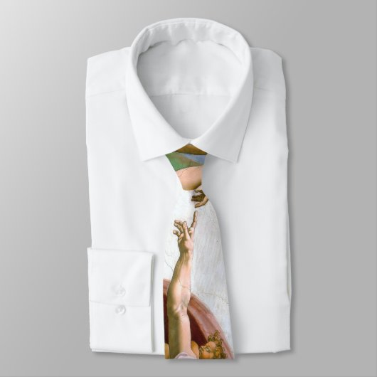 De creatie van Adam, Michelangelo Stropdas (Gebonden)