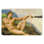 De creatie van Adam Persiflage Magneet (Horizontaal)