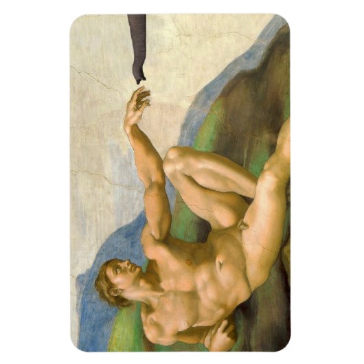 De creatie van Adam Persiflage Magneet (Verticaal)