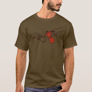 De creatie van Coffee Classic Art Barista door Tob T-shirt