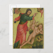 De creatie van Eva, een paneel van Grabower Briefkaart (Voorkant / Achterkant)