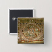 De creatie vierkante button 5,1 cm (Voorkant /achterkant)