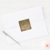De creatie vierkante sticker (Envelop)