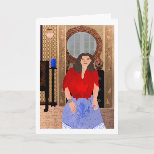 De creatieve Design van LeeMarie Kaart (Voorkant)