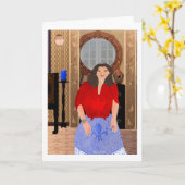 De creatieve Design van LeeMarie Kaart (Gele Bloem)