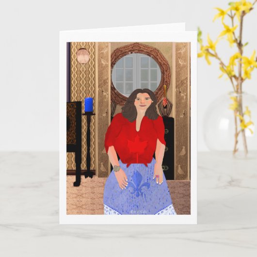 De creatieve Design van LeeMarie Kaart (Gele Bloem)