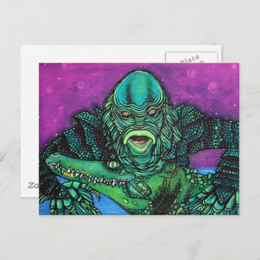 De creatieve levens briefkaart (Voorkant / Achterkant)