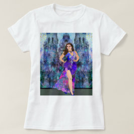 De creatieve ontwerpen van LeeMariie kuieren T-shirt