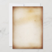 de creatieve uitnodigingen van de verlovingpartij (Achterkant)