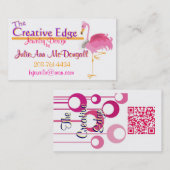 De Creative Edge-kaart A Visitekaartje (Voorkant / Achterkant)