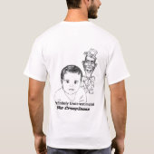 De creativiteit zeker onderschat t-shirt (Achterkant)