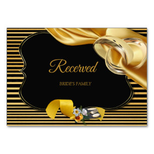 De creditcard van de Grote Gatsby Wedding Reserved Kaart