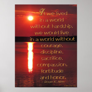 De Creëer van de ongerustheid moedigen Motivatie P Poster