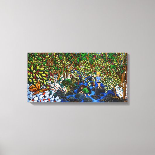 De Creek Canvas Afdruk (Voorkant)